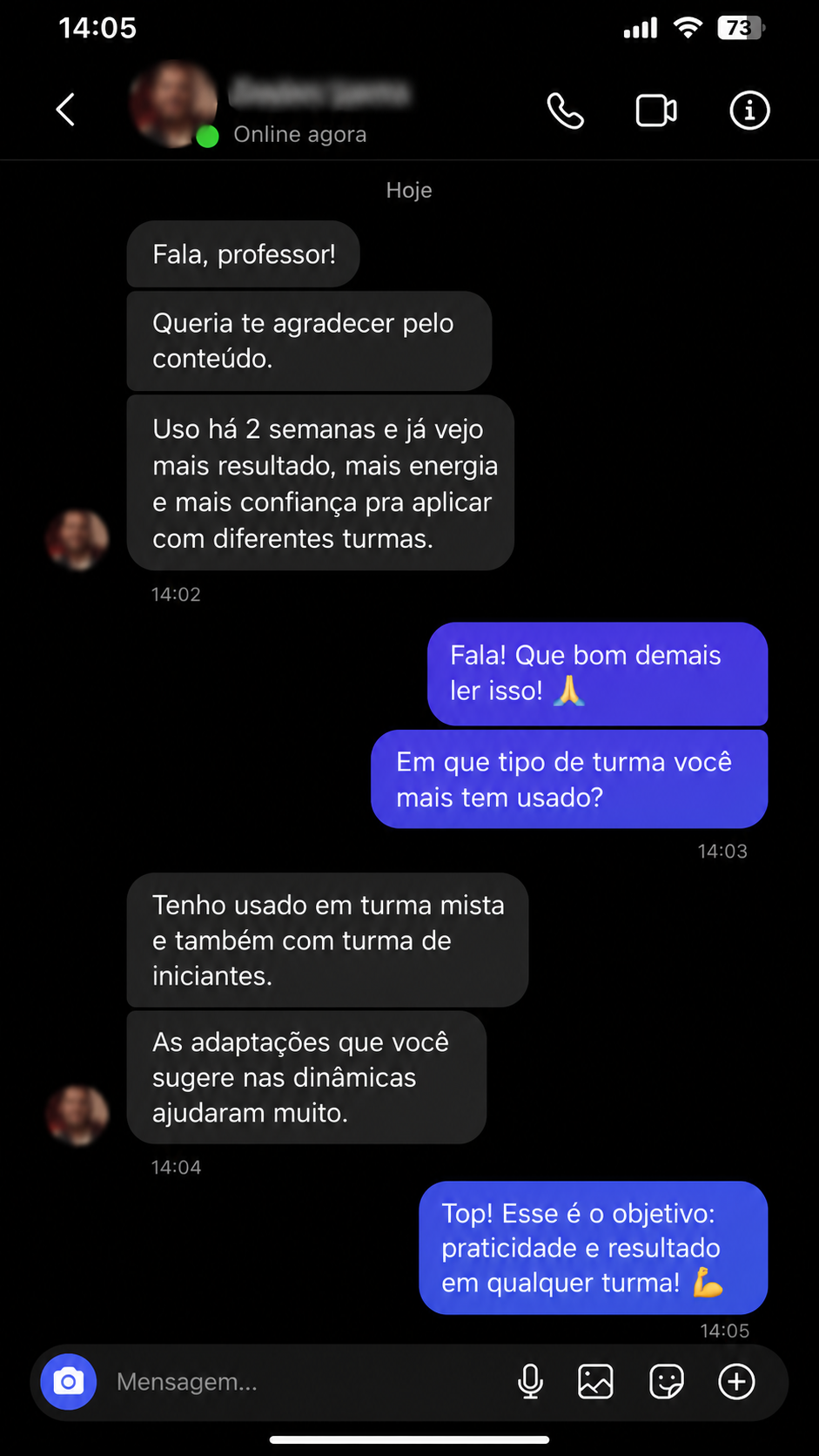 Depoimento 1